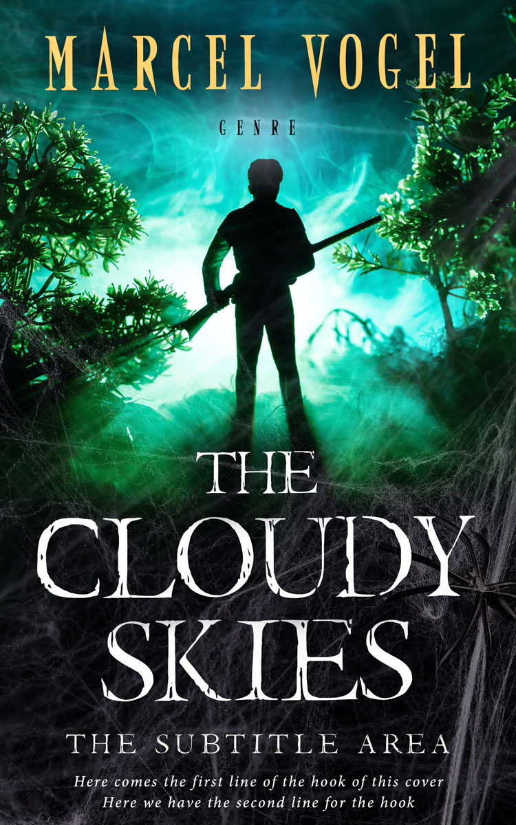 2D view of Aztec #24295 - Premade Mystery & Thriller & Suspense Book Cover