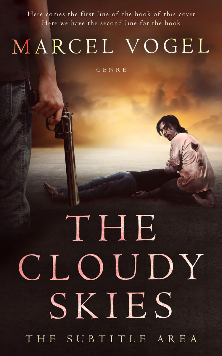 2D view of Tan #24331 - Premade Fantasy Book Cover