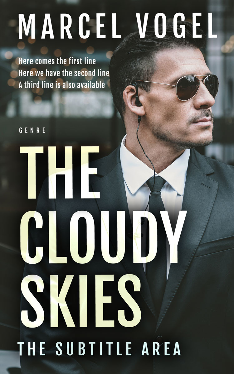 2D view of Heavy Metal #24345 - Premade Mystery & Thriller & Suspense Book Cover