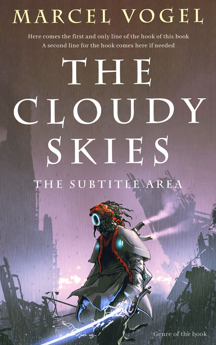 2D view of Premade Apocalyptica Book Cover - Zambezi