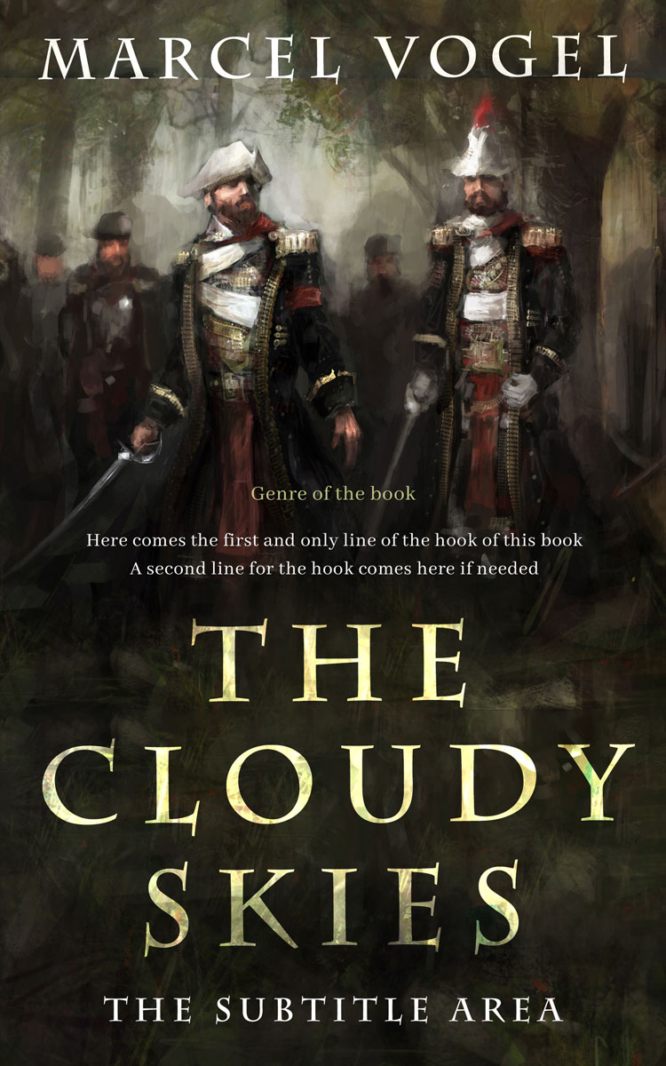 2D view of Zeus #24358 - Premade Fantasy Book Cover