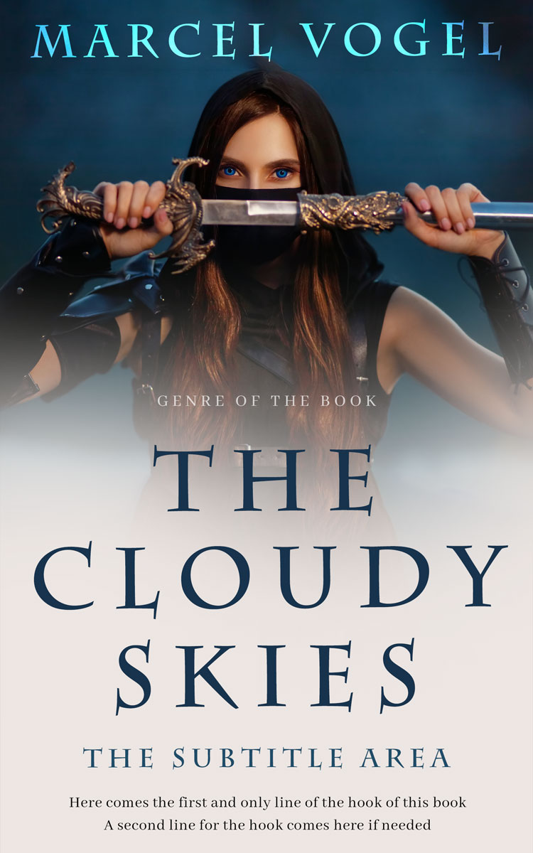 2D view of Big Stone #24363 - Premade Fantasy Book Cover