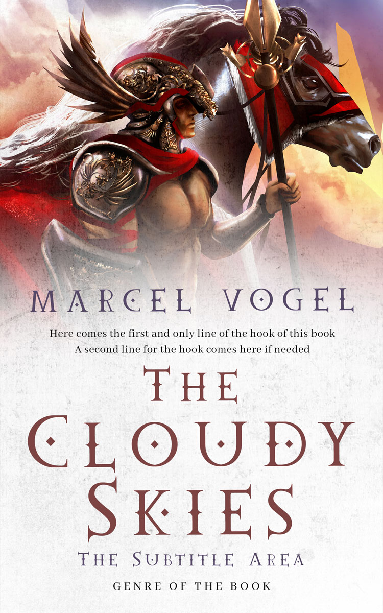 2D view of Jon #24367 - Premade Fantasy Book Cover