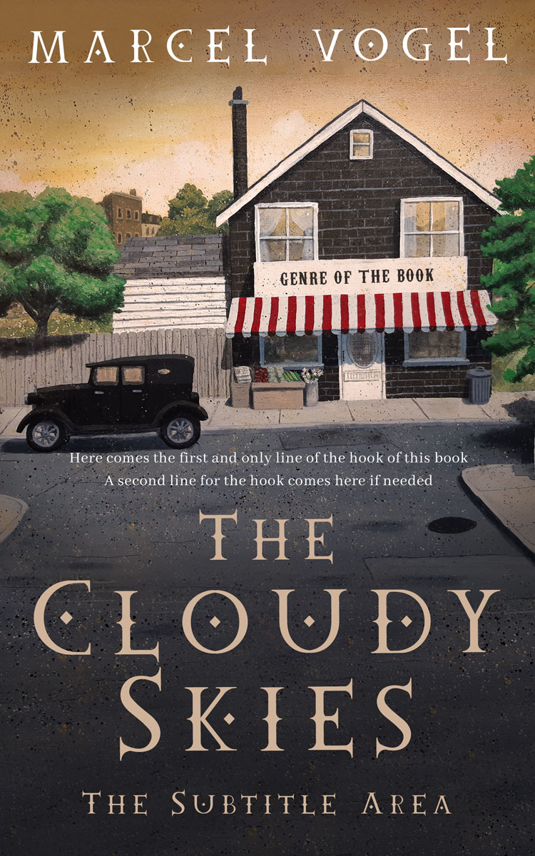 2D view of Thunder #24380 - Premade Historical Book Cover