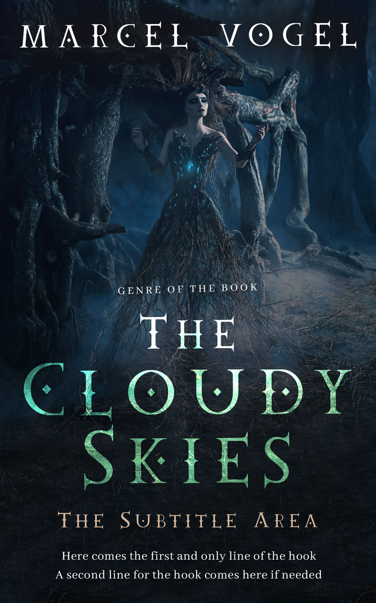 2D view of Mirage #24387 - Premade Romance Book Cover