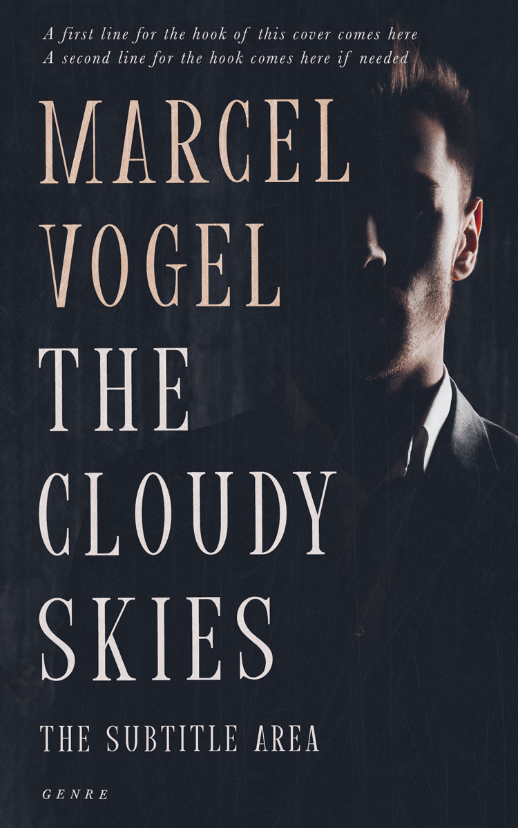 2D view of Premade Mystery & Thriller & Suspense Book Cover - Ebony Clay