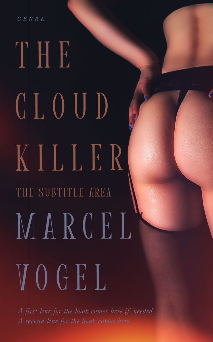 2D view of Premade Erotica Book Cover - Contessa