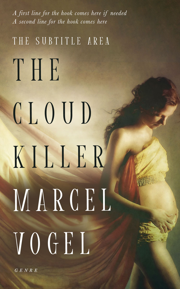 2D view of Tobacco Brown #24427 - Premade Abstract Book Cover