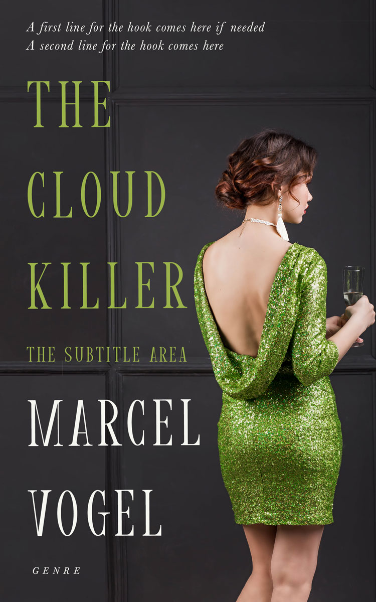 2D view of Premade Mystery & Thriller & Suspense Book Cover - Tuatara