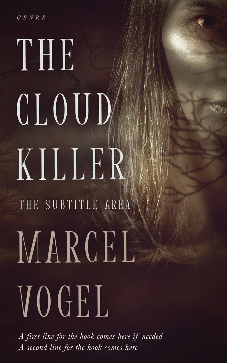 2D view of Cocoa Brown #24446 - Premade Mystery & Thriller & Suspense Book Cover