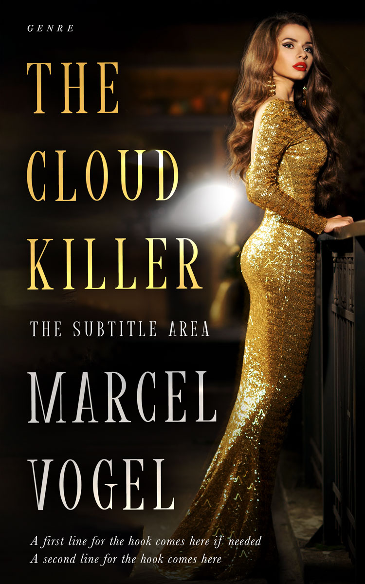 2D view of Eternity #24448 - Premade Romance Book Cover