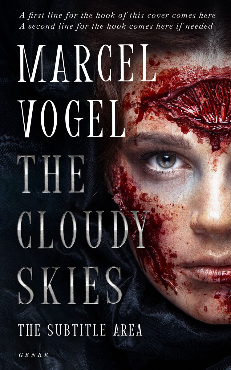 2D view of Quicksand #24452 - Premade Apocalyptica Book Cover