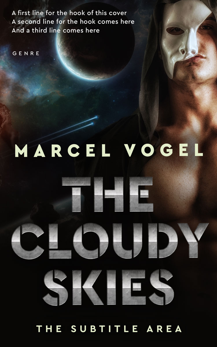 2D view of Cod Gray #24456 - Premade Apocalyptica Book Cover