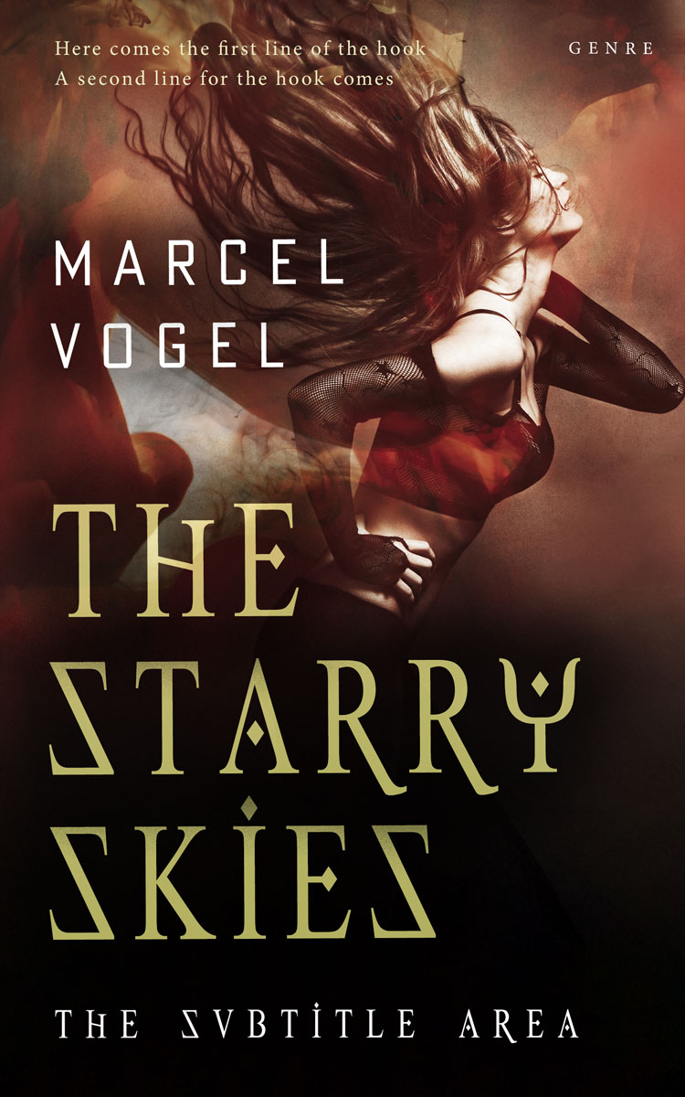 2D view of Night Rider #24478 - Premade Fantasy Book Cover