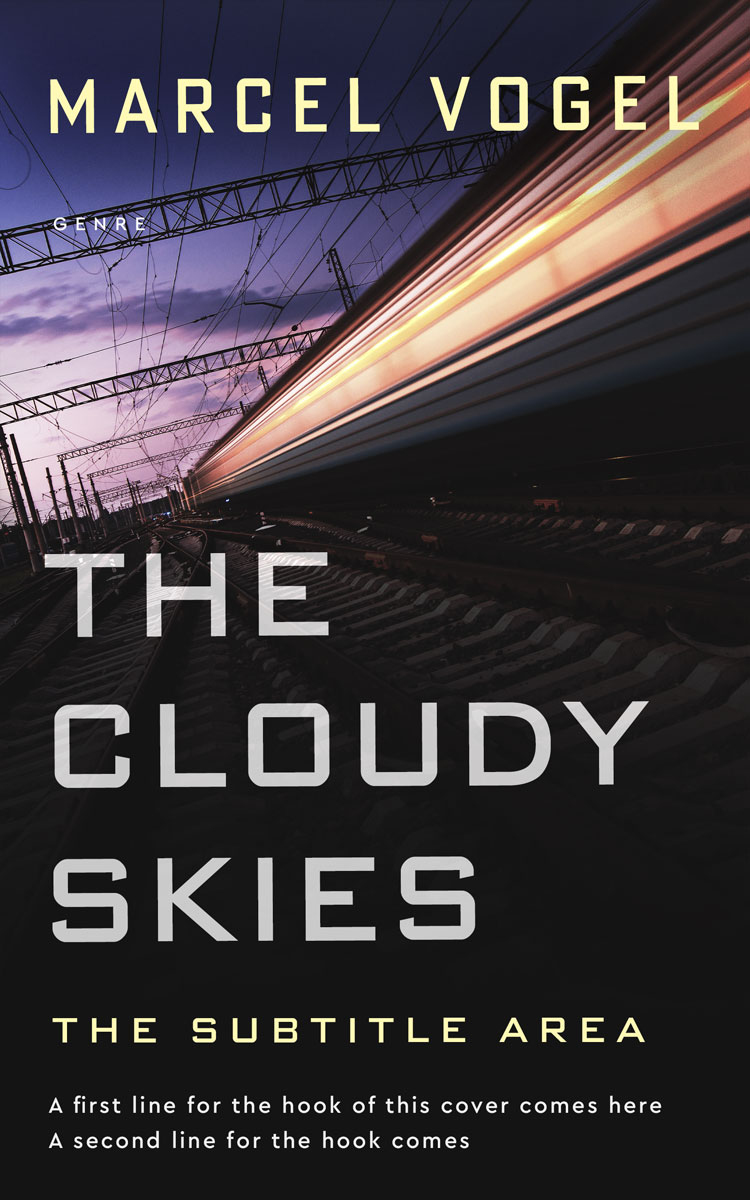 2D view of Clam Shell #24483 - Premade Mystery & Thriller & Suspense Book Cover