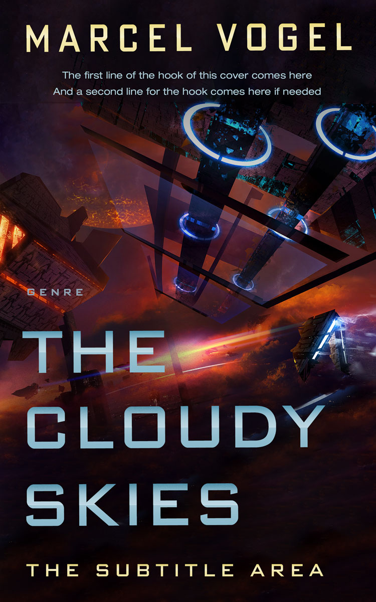 2D view of Premade Apocalyptica Book Cover - Gondola