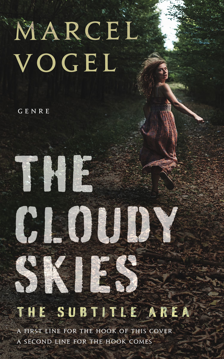 2D view of Premade Horror Book Cover - Rangitoto