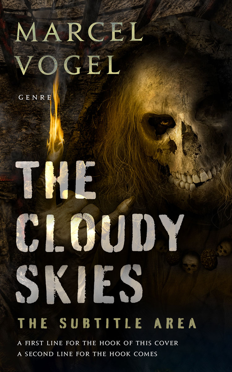 2D view of Premade Horror Book Cover - Eternity