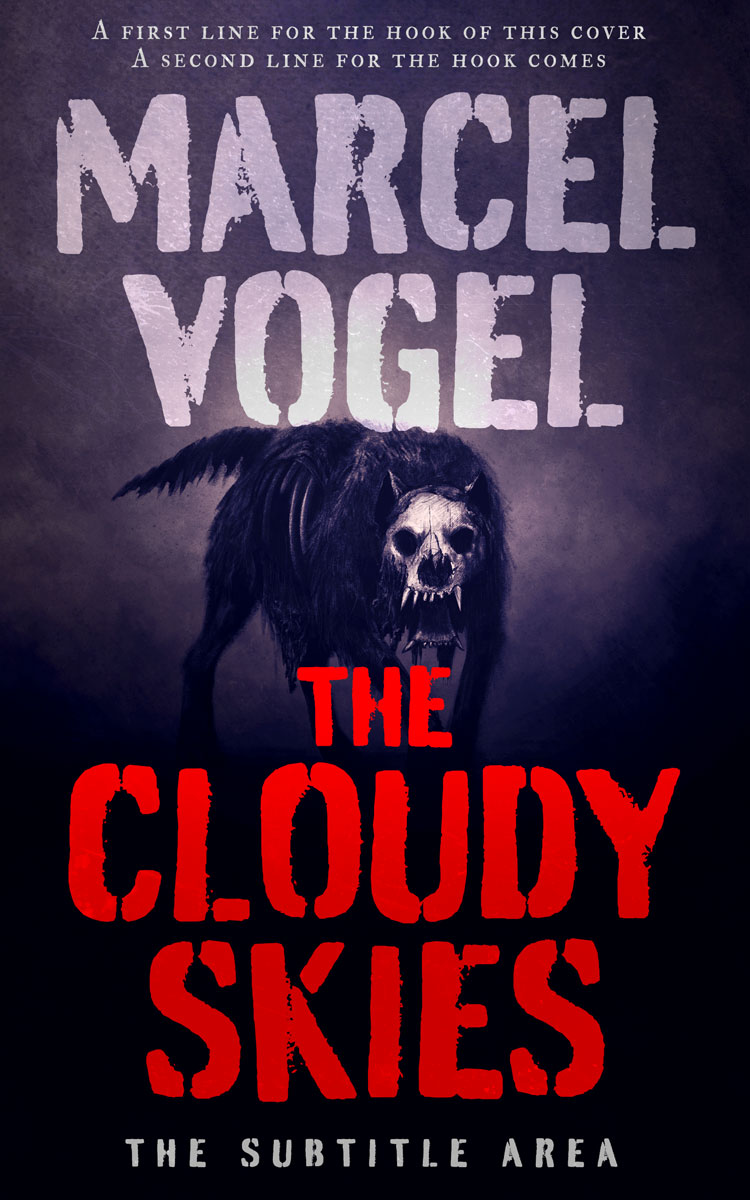 2D view of Chestnut Rose #24519 - Premade Horror Book Cover