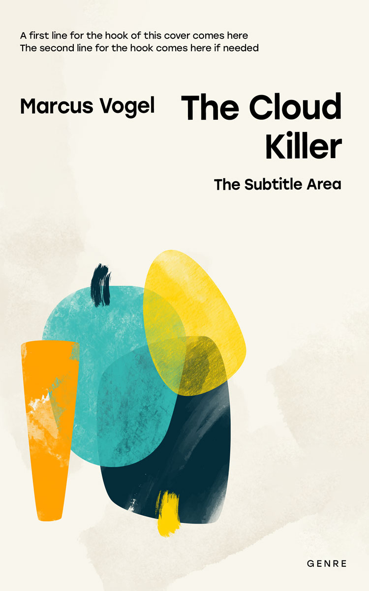 2D view of Merino #24552 - Premade Abstract Book Cover