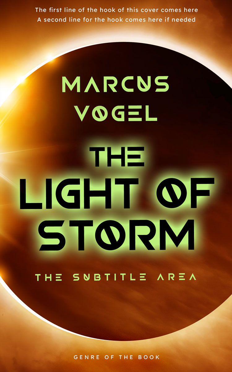 2D view of Copper Canyon #24624 - Premade Science Fiction Book Cover