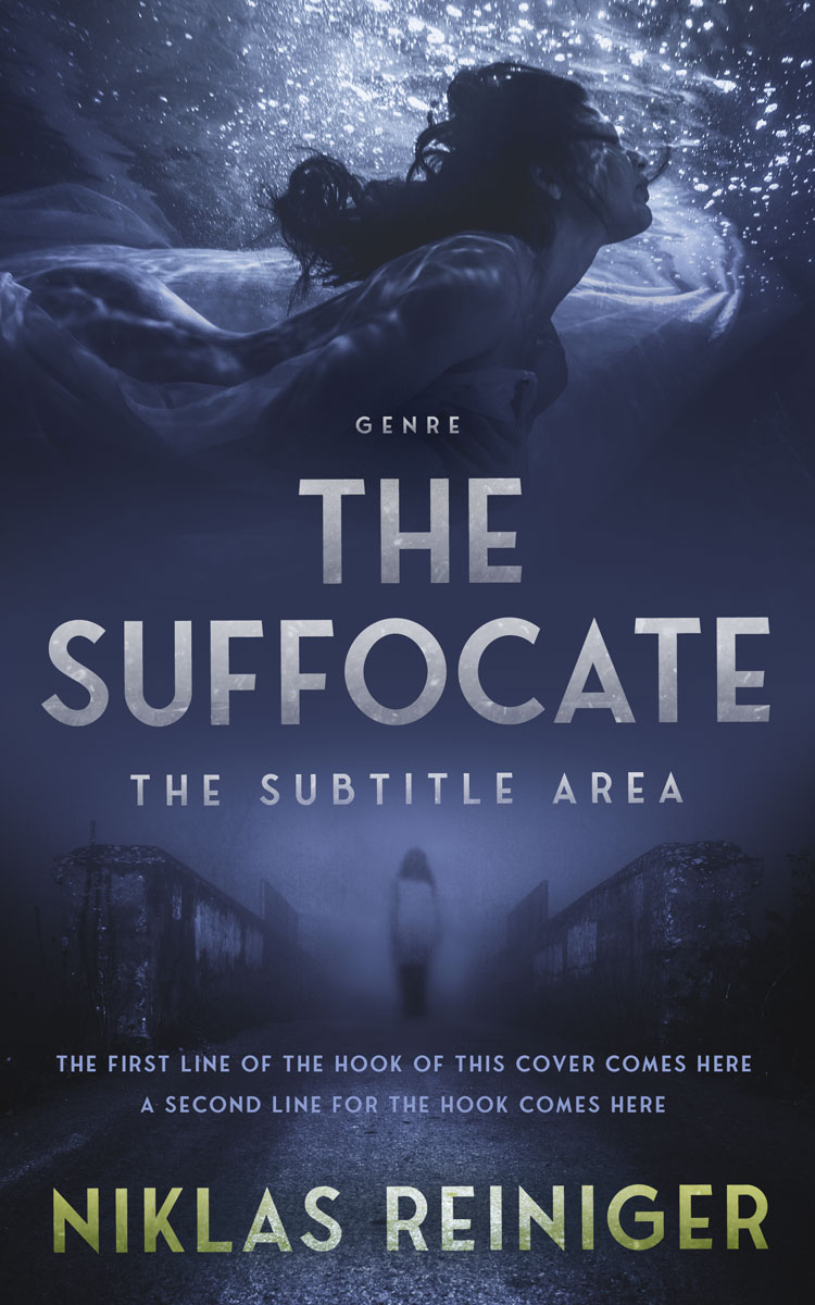 2D view of Ebony Clay #24658 - Premade Mystery & Thriller & Suspense Book Cover