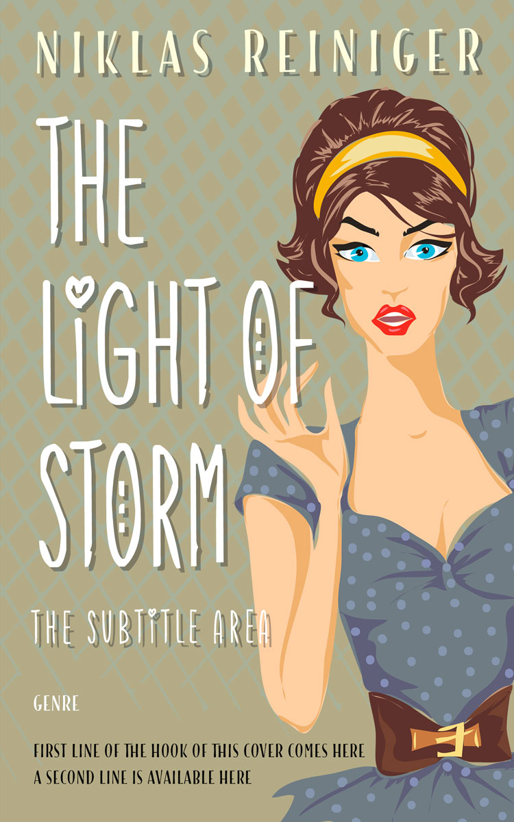 2D view of Hillary #24670 - Premade Erotica Book Cover