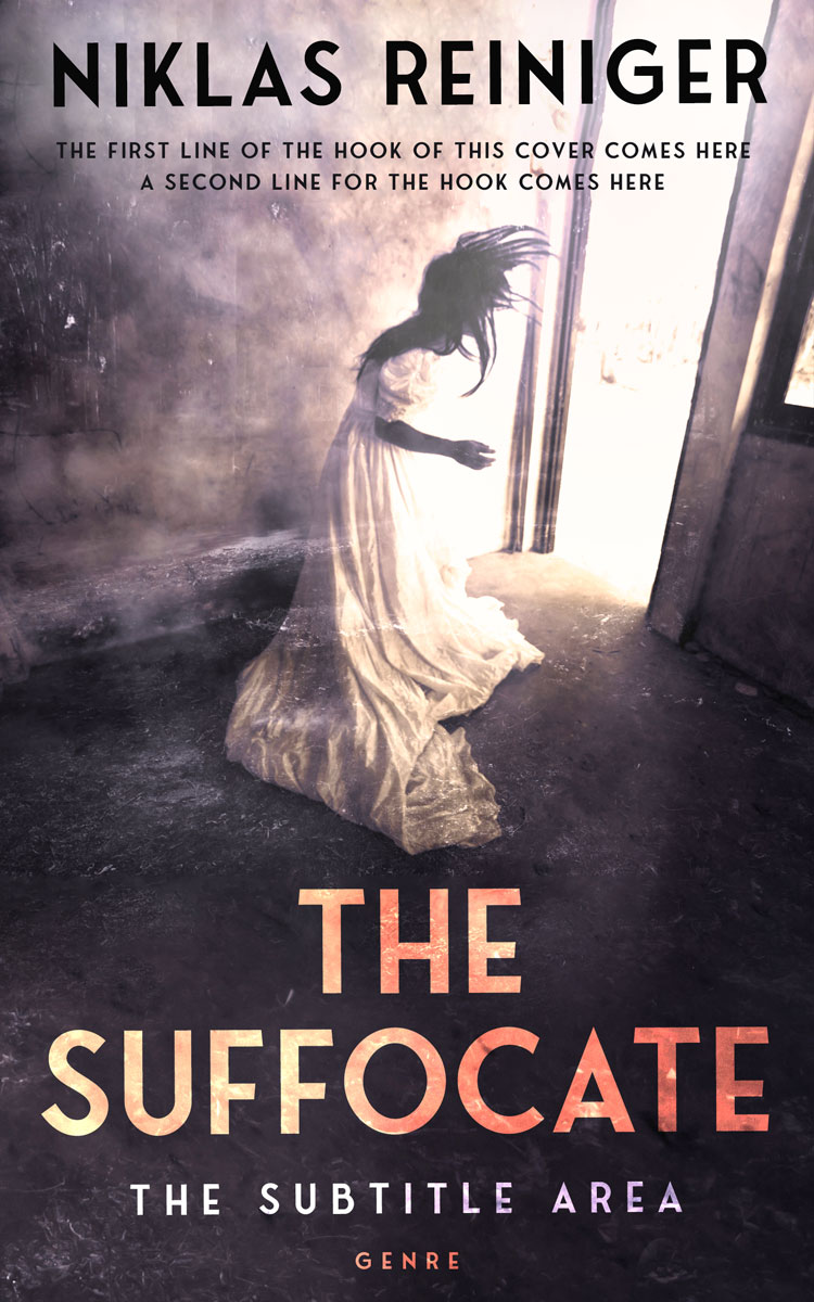 2D view of Premade Horror Book Cover - Dust Storm