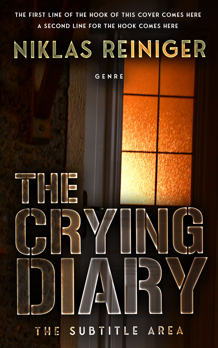 2D view of Premade Horror Book Cover - Di Serria