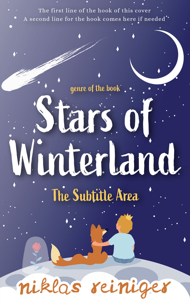 2D view of Premade Children's Book Cover - East Bay