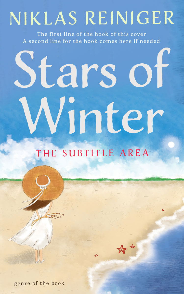 2D view of Premade Travel Book Cover - White Rock