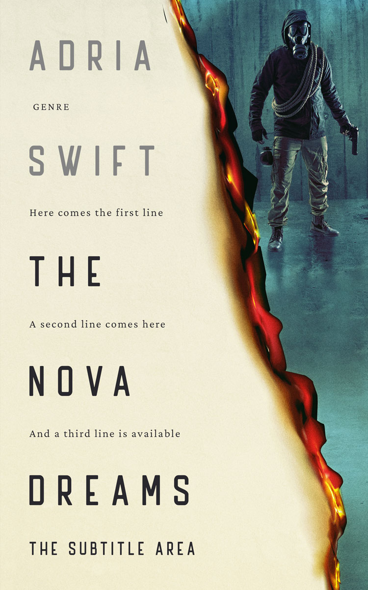 2D view of Premade Apocalyptica Book Cover - Aths Special