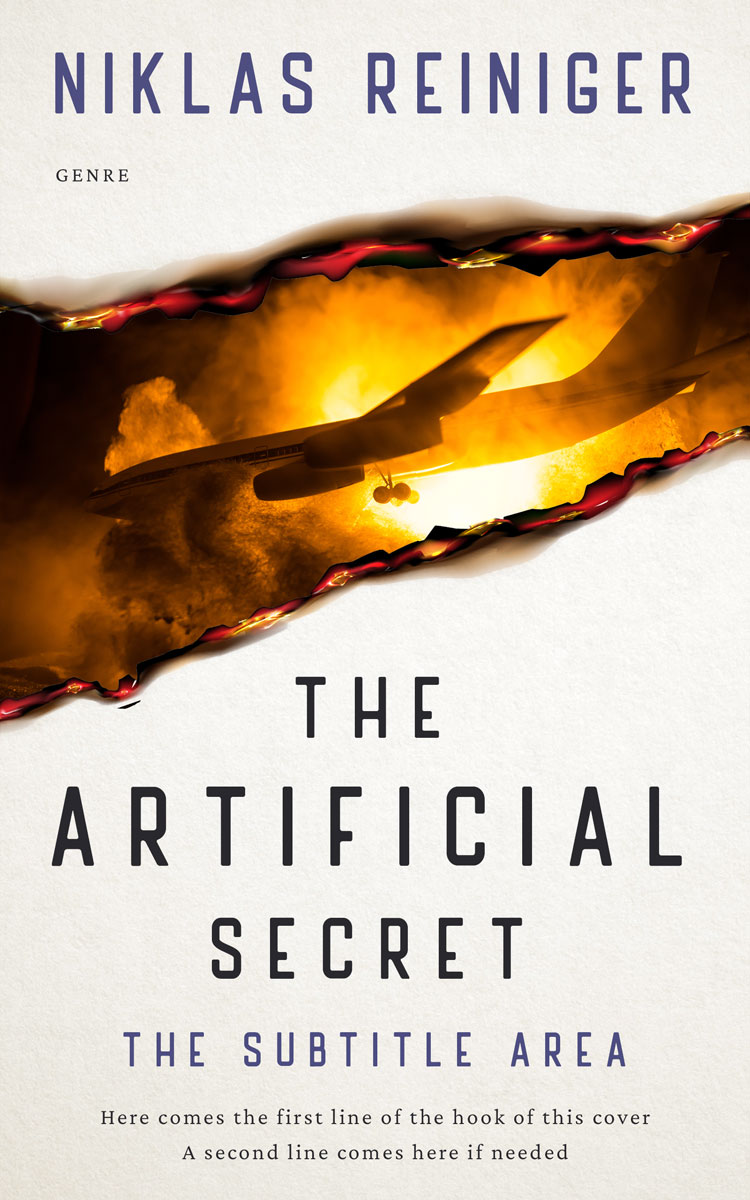 2D view of Cedar #24794 - Premade Apocalyptica Book Cover