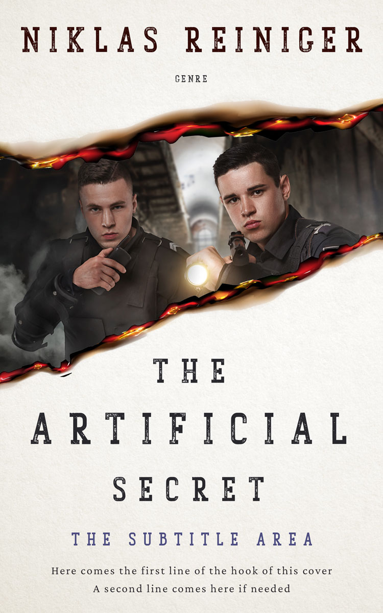 2D view of Pampas #24798 - Premade Action & Adventure Book Cover