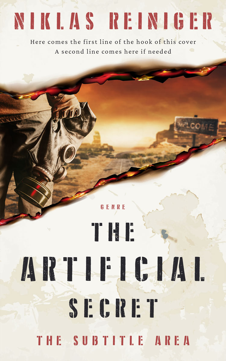 2D view of Premade Apocalyptica Book Cover - Pearl Bush