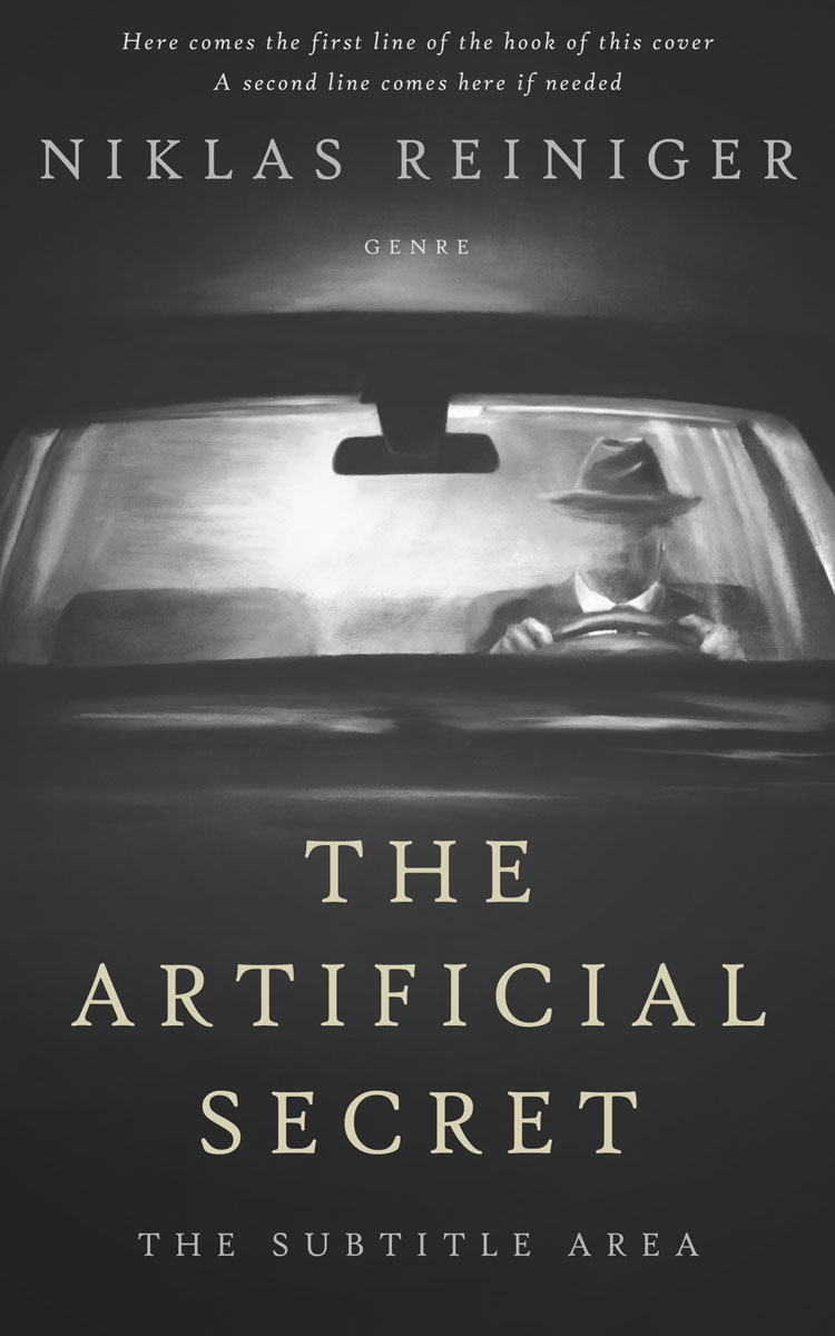 2D view of Mine Shaft #24823 - Premade Mystery & Thriller & Suspense Book Cover