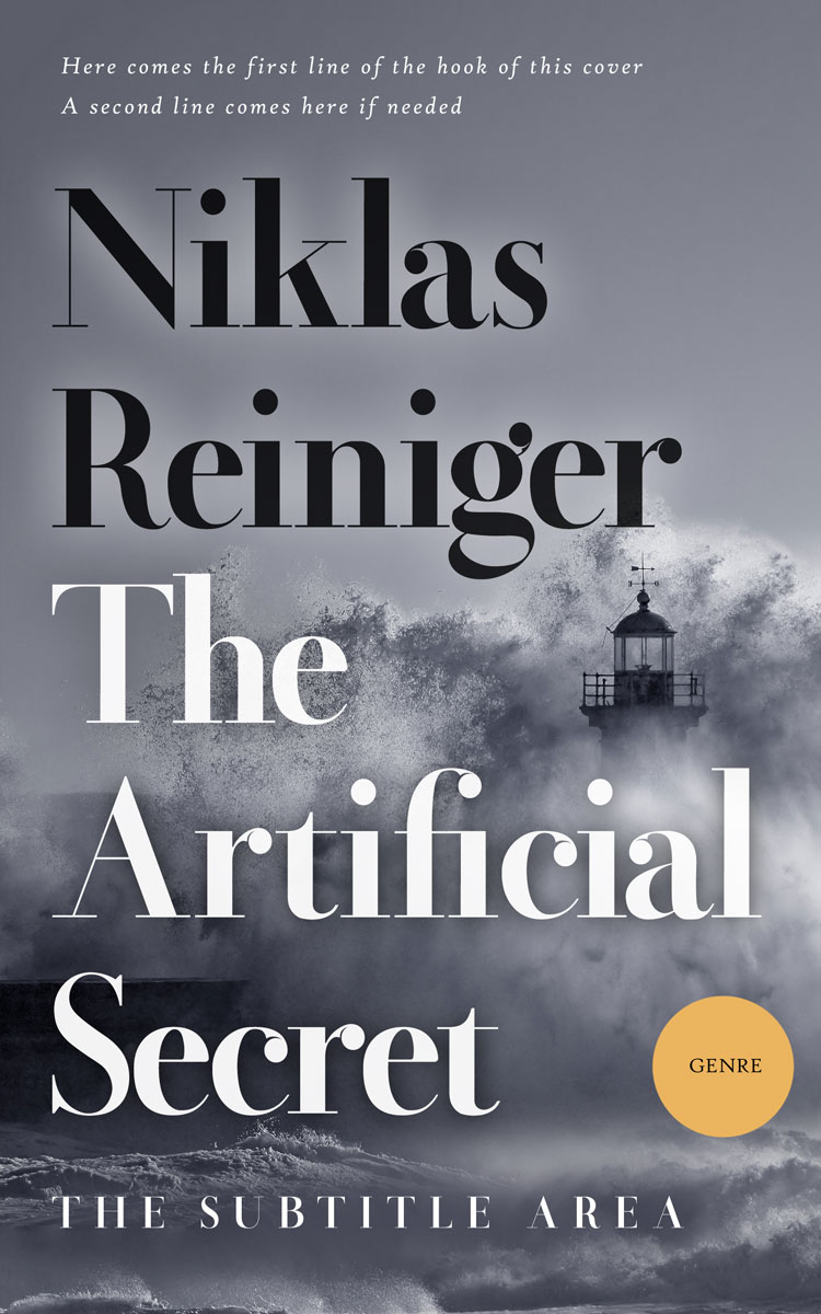 2D view of Storm Gray #24849 - Premade Mystery & Thriller & Suspense Book Cover