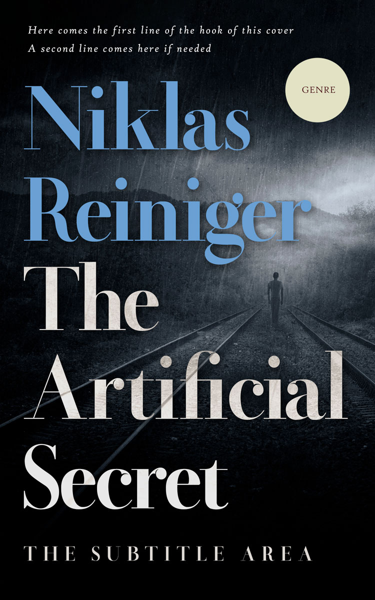 2D view of Bunker #24860 - Premade Mystery & Thriller & Suspense Book Cover