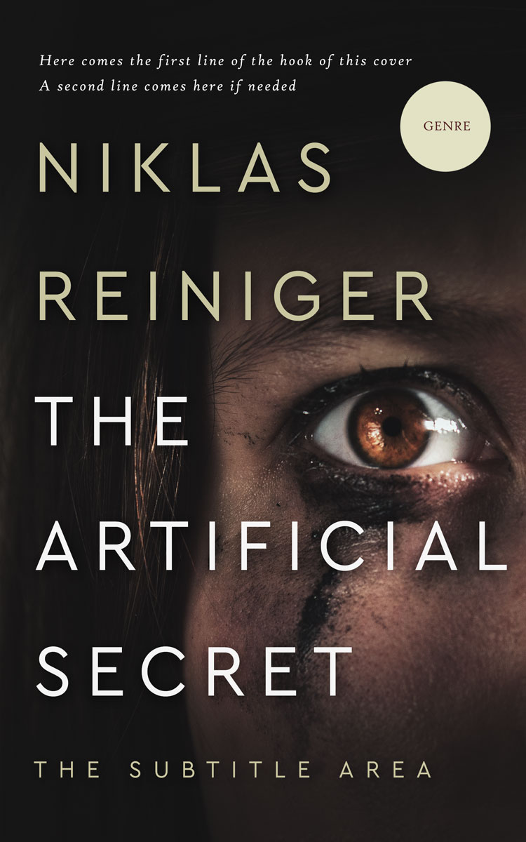 2D view of Cocoa Brown #24861 - Premade Mystery & Thriller & Suspense Book Cover