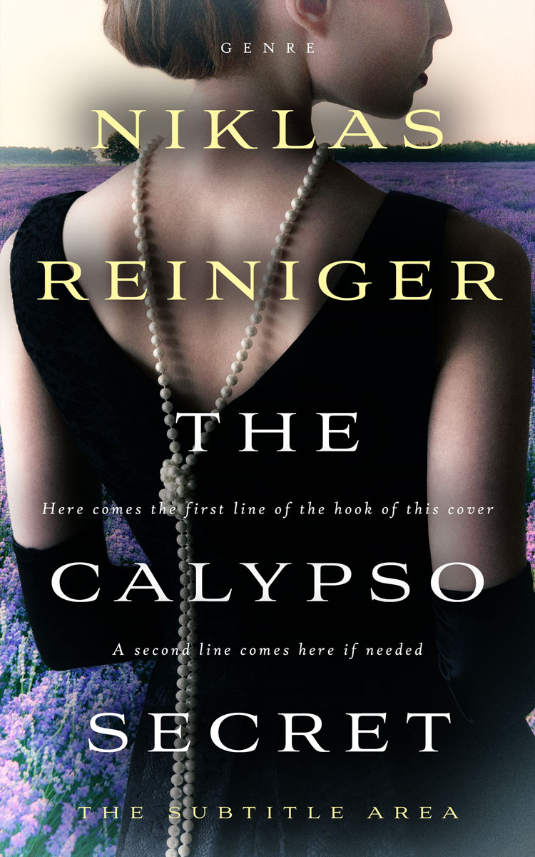 2D view of Premade Historical Book Cover - Soft Amber