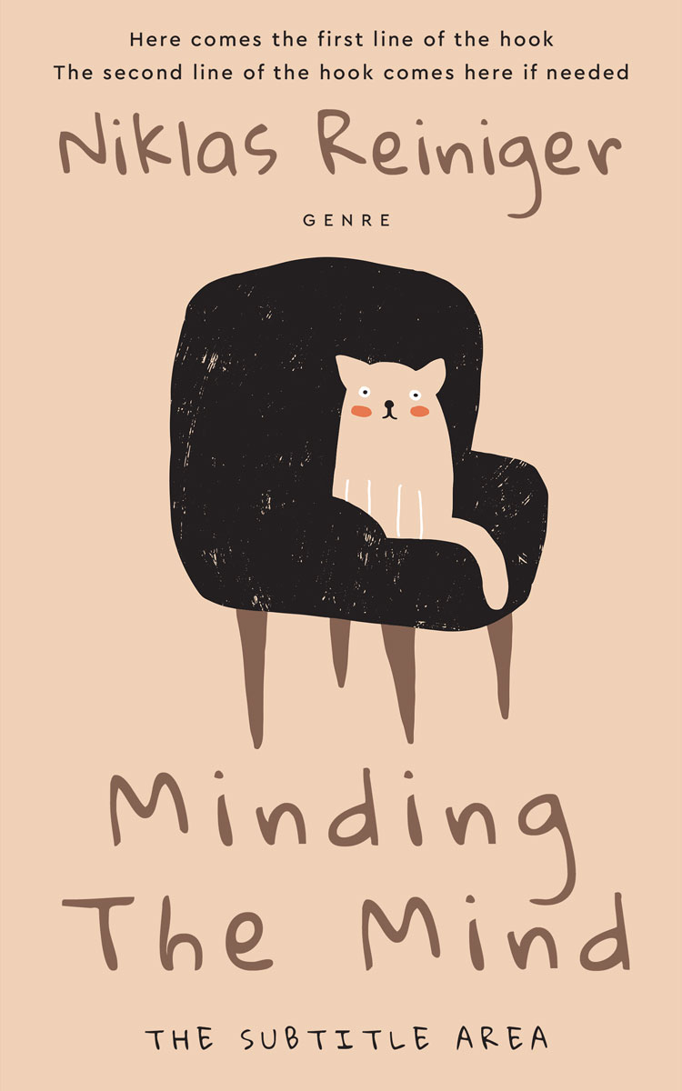 2D view of Premade Children's Book Cover - Wheat