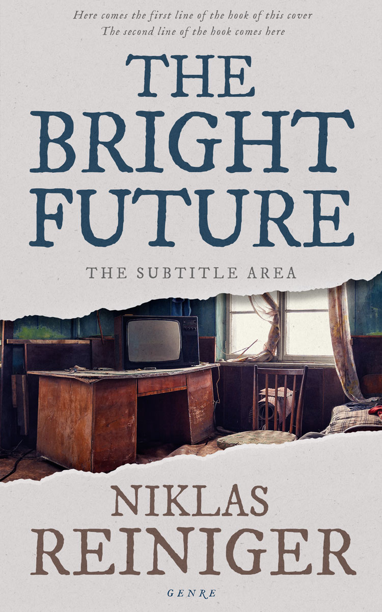 2D view of Charade #24944 - Premade Mystery & Thriller & Suspense Book Cover