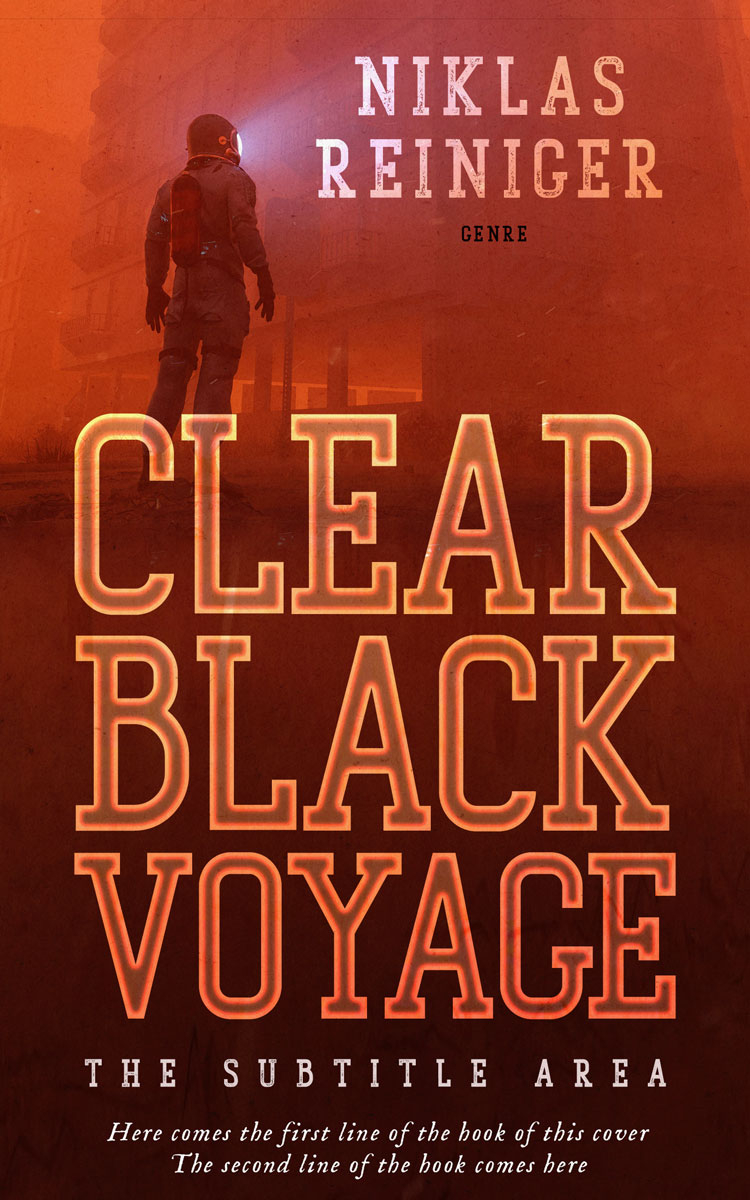 2D view of Premade Mystery & Thriller & Suspense Book Cover - Mocha