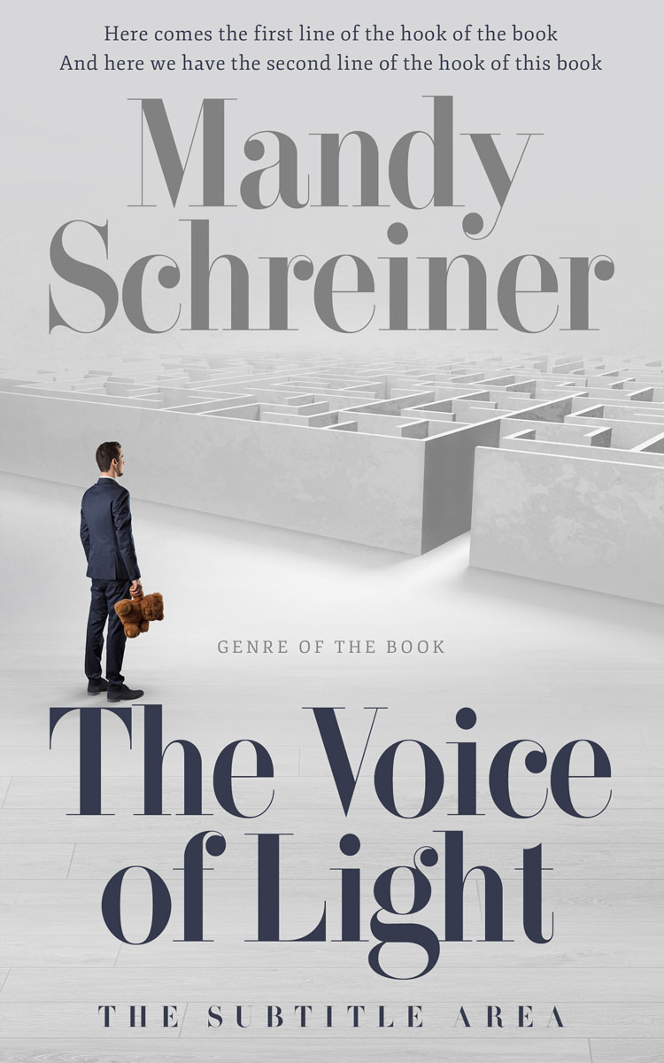 2D view of Iron #24982 - Premade Self-Improvement & Self-Help Book Cover