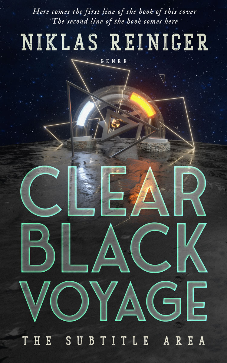 2D view of Shark #24992 - Premade Science Fiction Book Cover | BookCoverZone