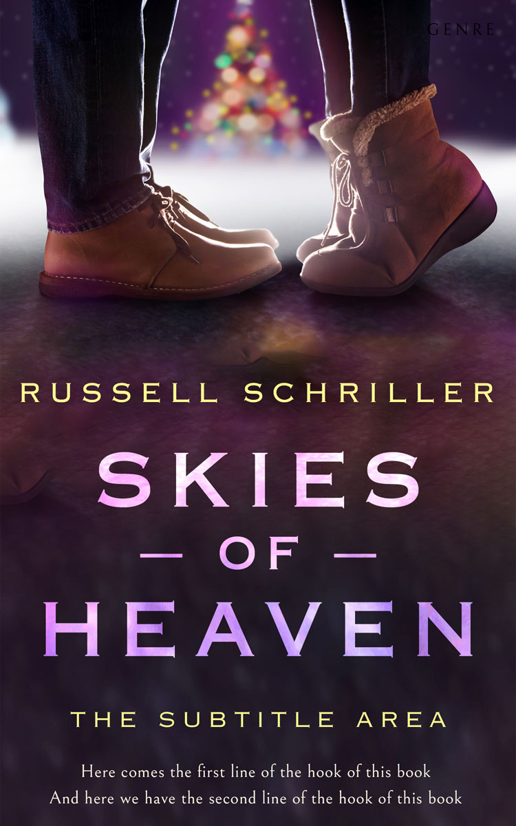 2D view of Cocoa Brown #25030 - Premade Romance Book Cover