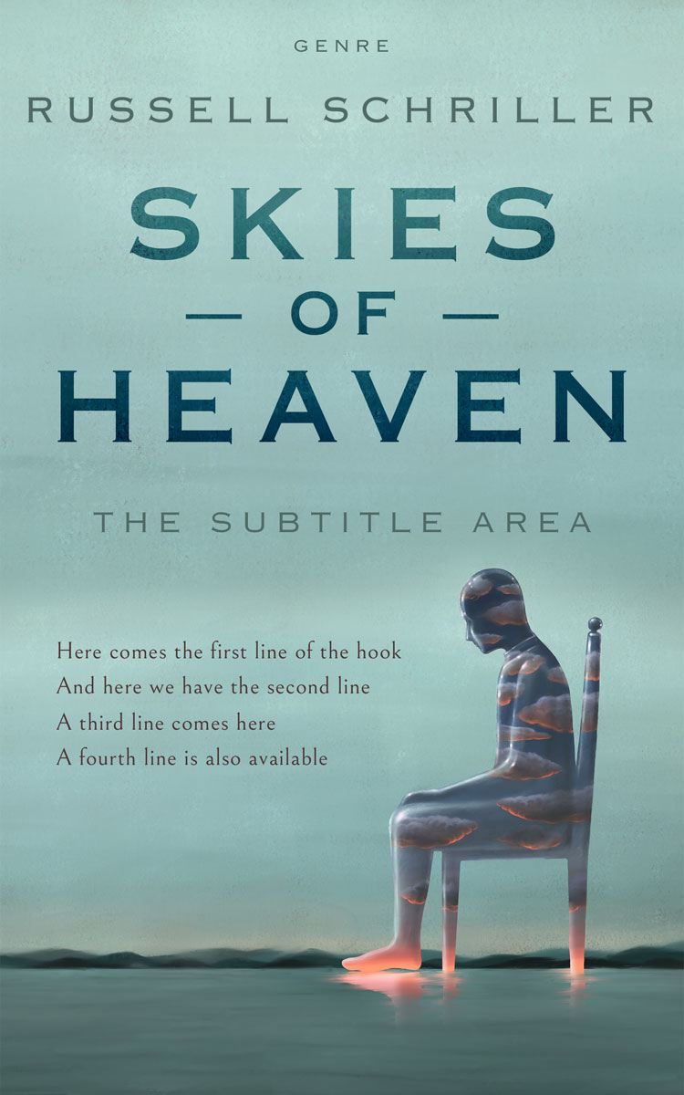 2D view of Summer Green #25032 - Premade Surreal Book Cover