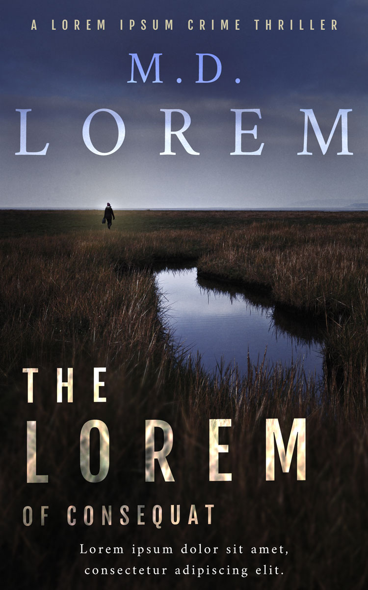 2D view of Premade Nature Book Cover - Baltic Sea