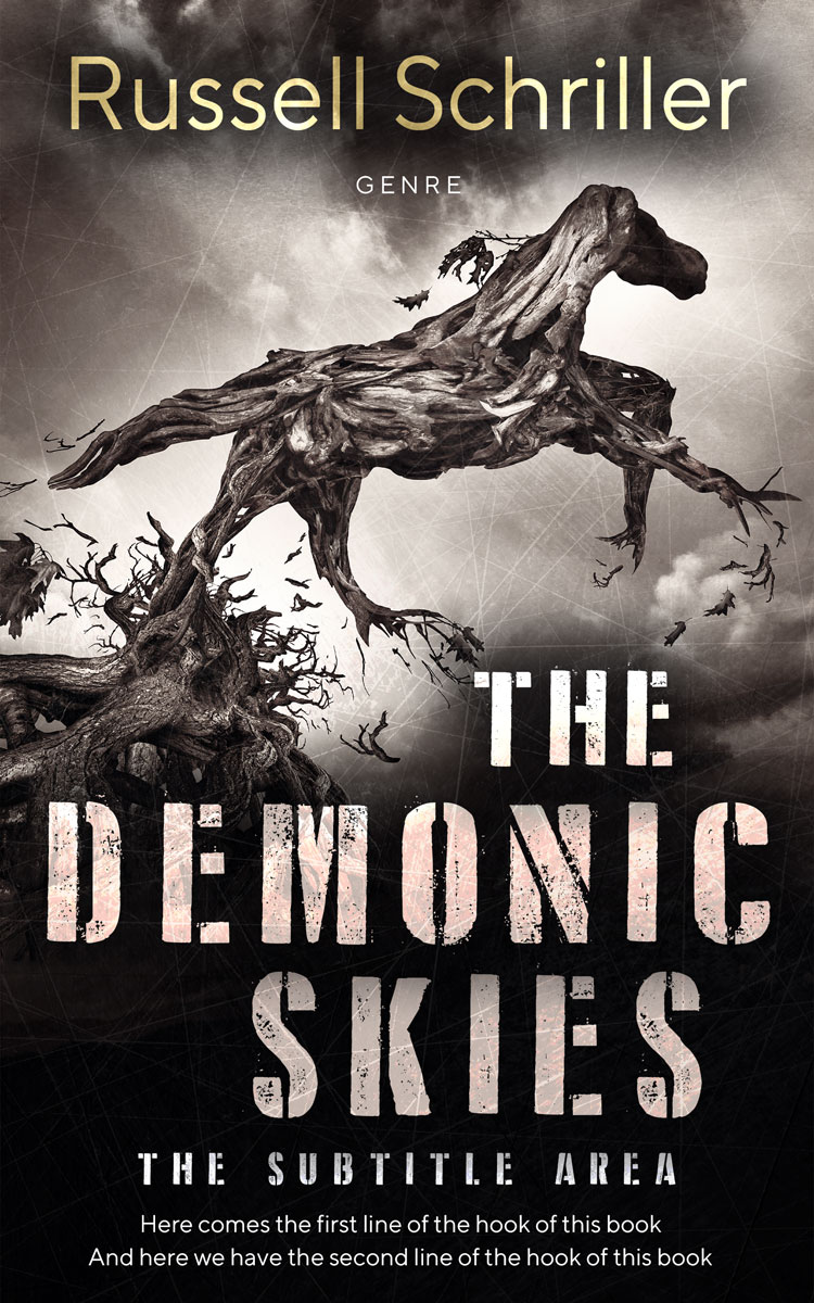 2D view of Sisal #25072 - Premade Horror Book Cover