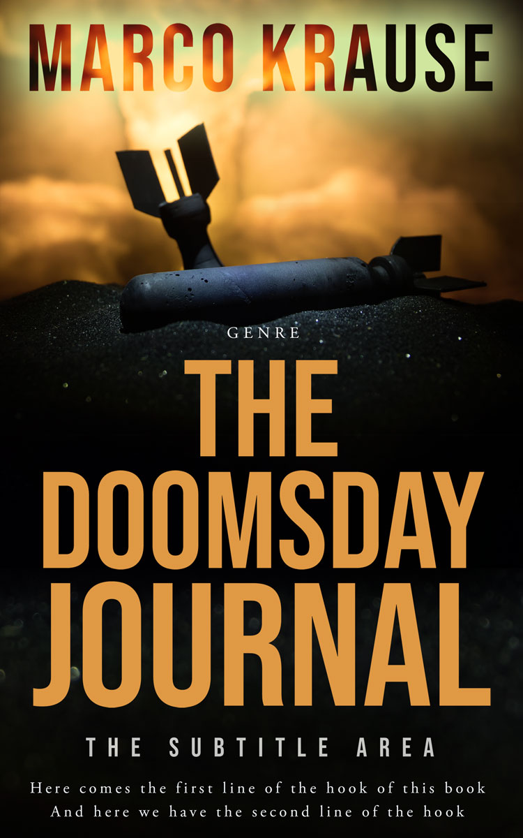 2D view of Di Serria #25083 - Premade Apocalyptica Book Cover